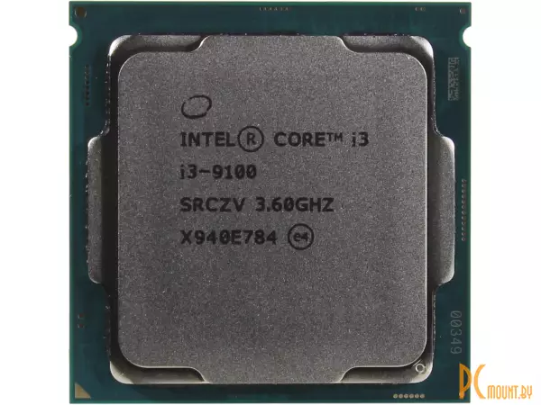 Процессор Intel Core i3-9100 BOX Soc-1151-v2