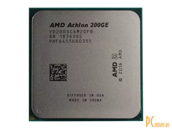 Процессор AMD Athlon 200GE BOX Soc-AM4